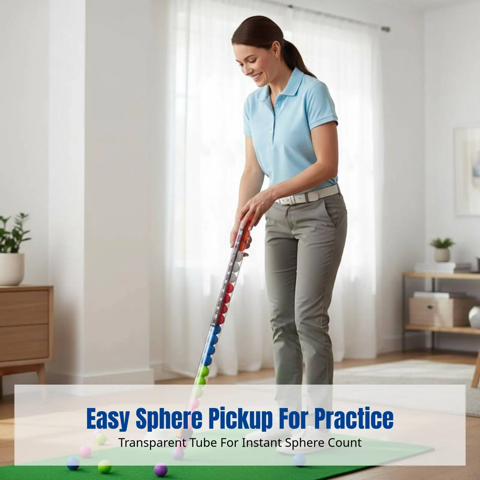 

Трубка для сбора спортивных мячей, прозрачный сборщик мячей из полиуретана, аксессуар для тренировок с мягкими мячами в помещении, большая вместимость, простое использование