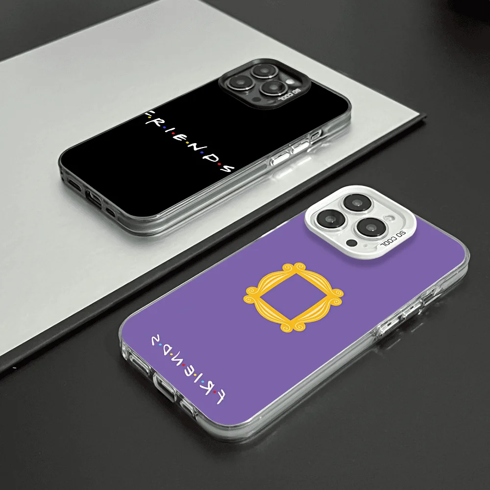 

Funny TV Friend phone case FUNDA for iPhone 12 11 13 14 15 16 17Max Pro Plus Mini Color Protective Case