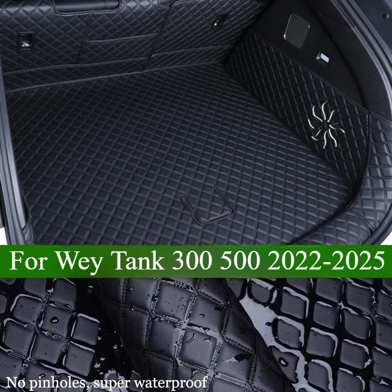カスタムカートランクマット-レザーマット-カーゴライナー-収納パッド-マレテロ-車用-wey-tank-300-500-2022-2023-2025-7-5シート対応
