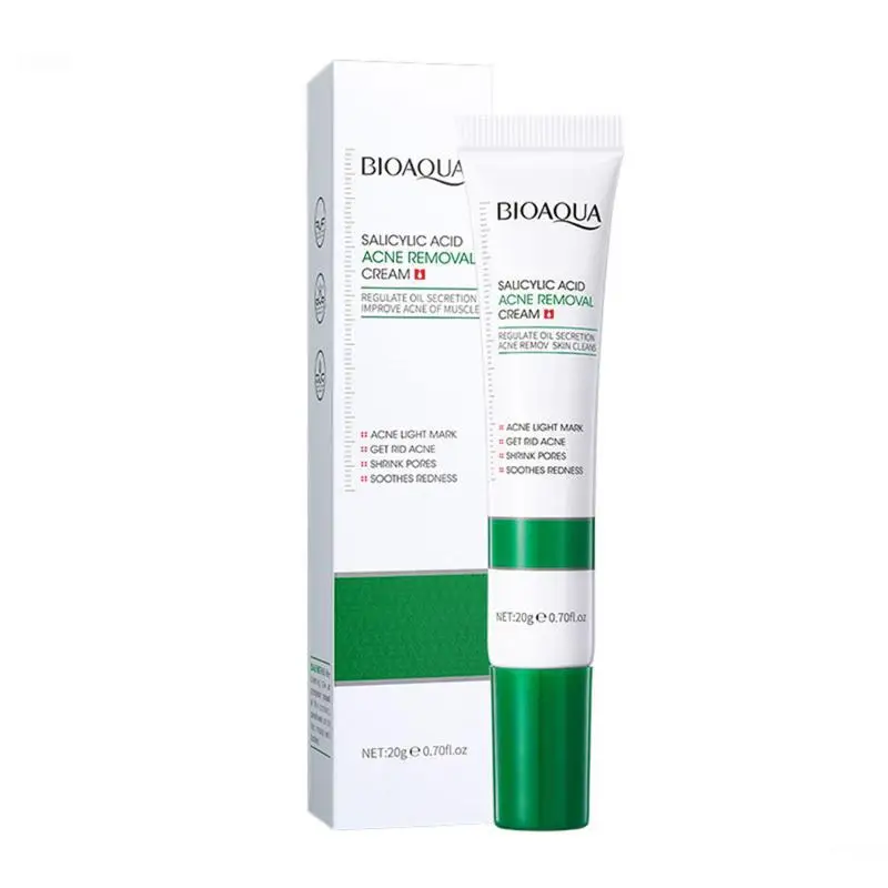 Salicylic Acid Acne Removing Cream Making The Skin Even And Smooth Dredging And Clearing Pores Removing Dead Skin Cells