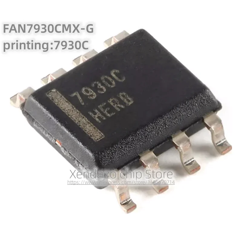 10pcs/lot FAN7930CMX-G printing 7930C SOP-8 package Original genuine Power factor controller chip