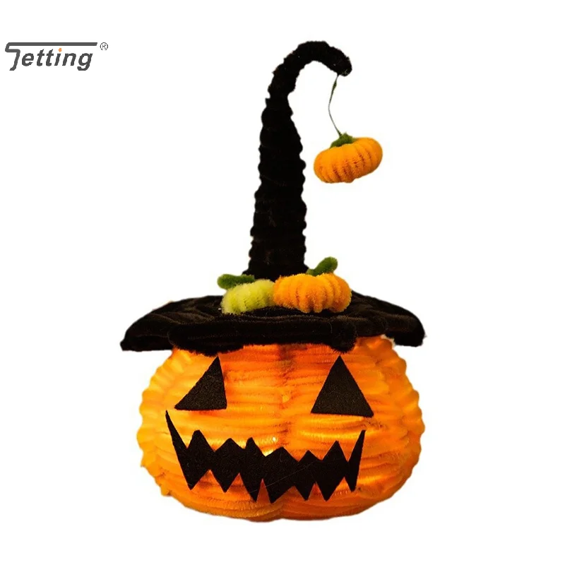 

Хэллоуин Тыква Светодиодная Лампа Фонарь Украшение Jack-o Фонарь Призрачное Лицо Тыква Свет Сад Открытый Крытый Вечеринка Домашний Декор