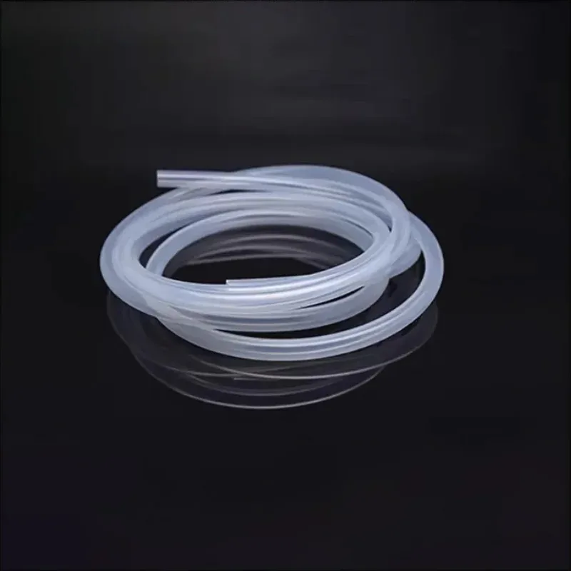 食品グレードのシリコーンチューブ醸造用医療用高温耐性透明ホース内径2-35mm