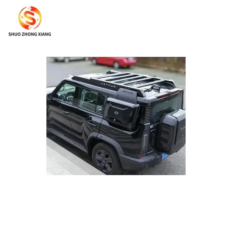 2024 Newest Jetour Traveler Car Accessories ABS Material Side Box/Tool Box Upgrade Used Auto Parts