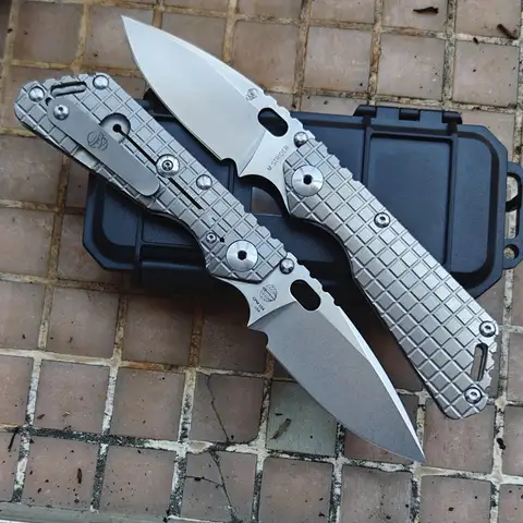 JUFULE 2026 Monkey M.Strider SNG Titanium Handle Cryro VG10 Steel Copper Washers Folding Knife Camping Hunting Outdoor EDC Tool