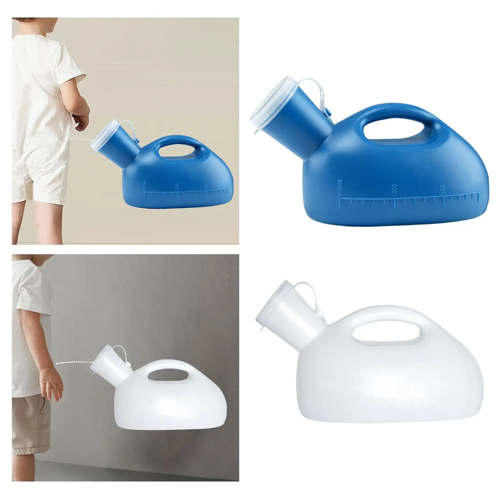 

Мужская бутылка для мочи без пролива, легкий герметичный горшок для сбора мочи, мужской горшок для детей, пожилых людей, вождения, кемпинга, путешествий