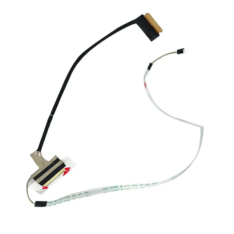 40PIN 144HZ UHD HD LCD EDP LVDS Video Screen Display Flex Cable for HP 15-DK 15-DK0127TX 15-DK1058TX TPN-C141 FPC52 DC02C00LZ00