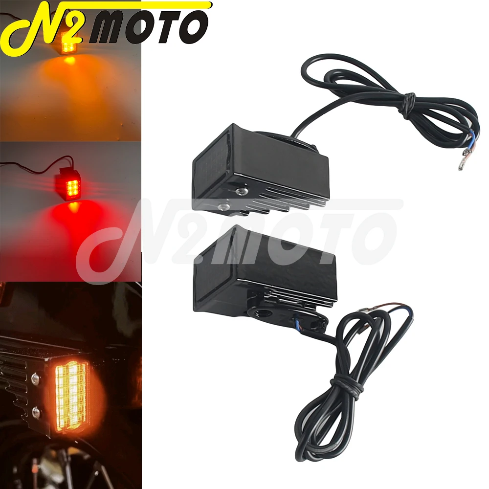 

Rear Turn Signal Indicator Heavy Duty Fasteners Motorcycle Lighting Parts For Harley Softail Breakout Slim Low Rider S Standard