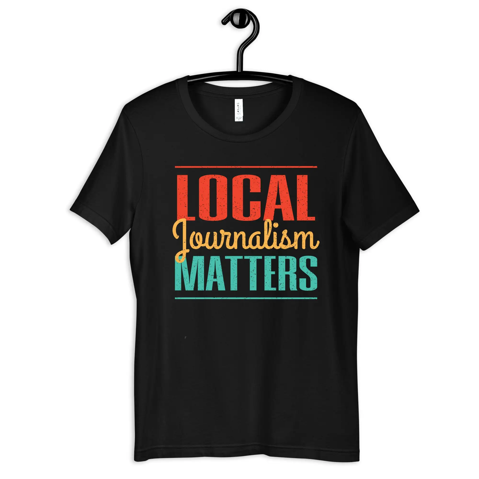 Local Journalism Matters T Shirt Reporter News Press Long Sleeve Media Newsroom SweaT