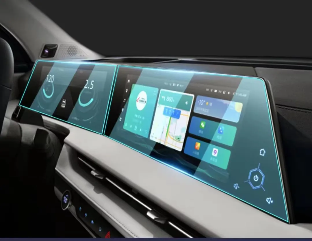 

For Changan uni-t unit 2022 2023 LCD GPS Navigation and Dashboard Tempered glass Touch Screen Protective film