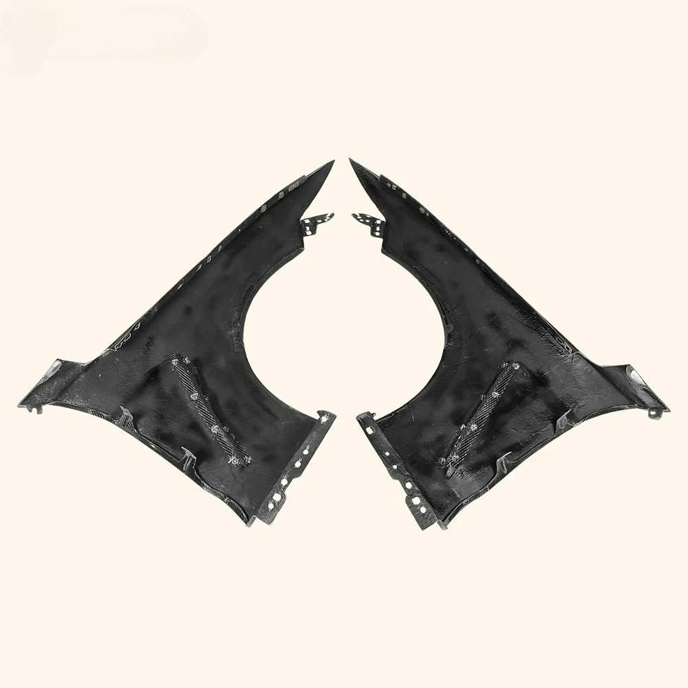 Par de guardabarros ventilados FORFord Mustang 2015-17 GT3 de fibra de carbono