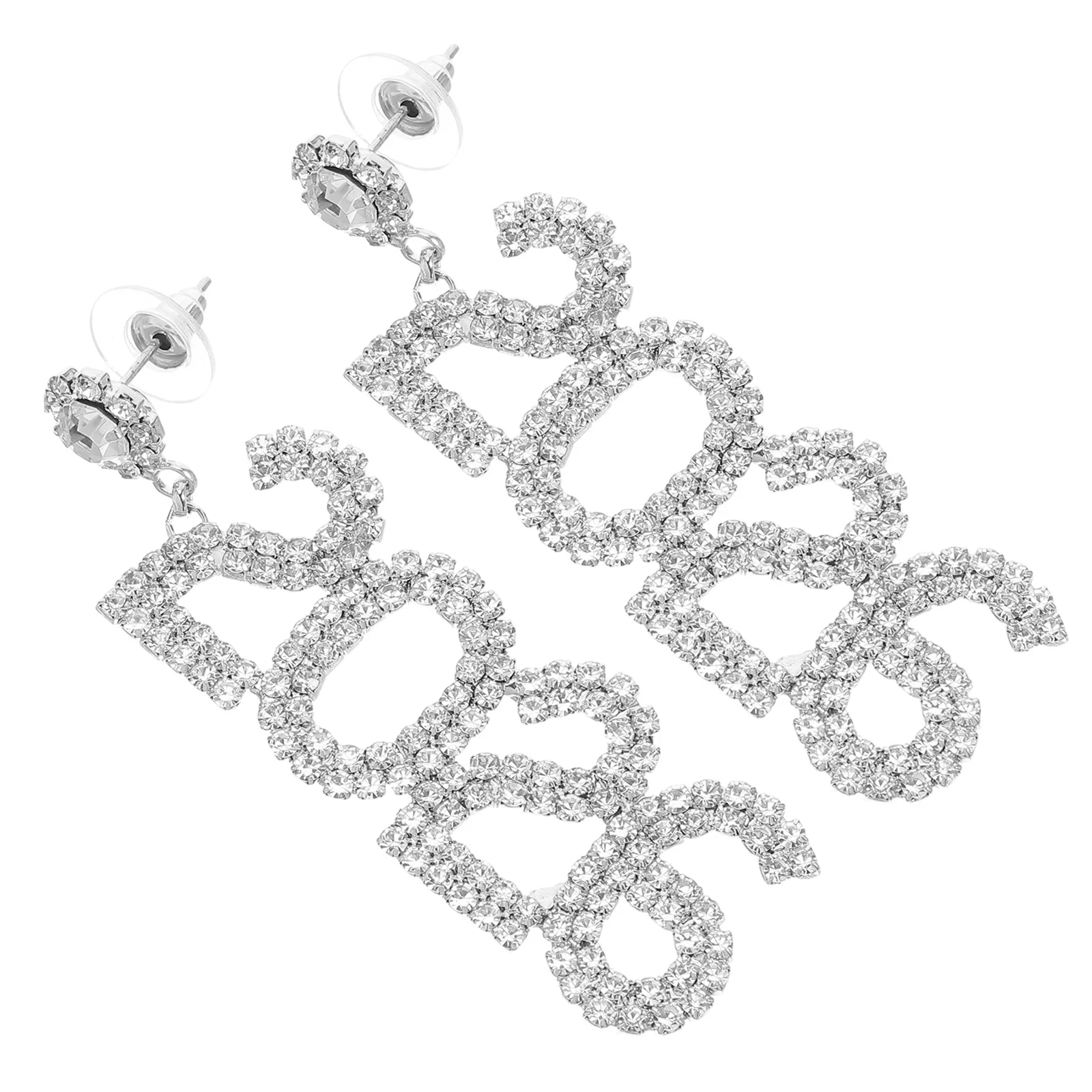  Earrings Xmas Party Jewelry New Years Eve Accessories Women Holiday Dangle Drop Year's