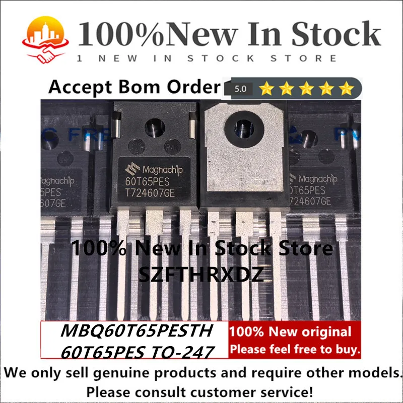 100% NOVO ORIGINAL MBQ60T65PES TO-247 60T65PES TO247 MBQ60T65PESTH IGBT transistor 60A 650V