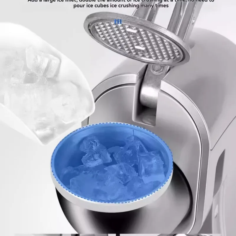 Commercial ice crushers and electric smoothies Small ice crushers Large high-power fully automatic ice shavers