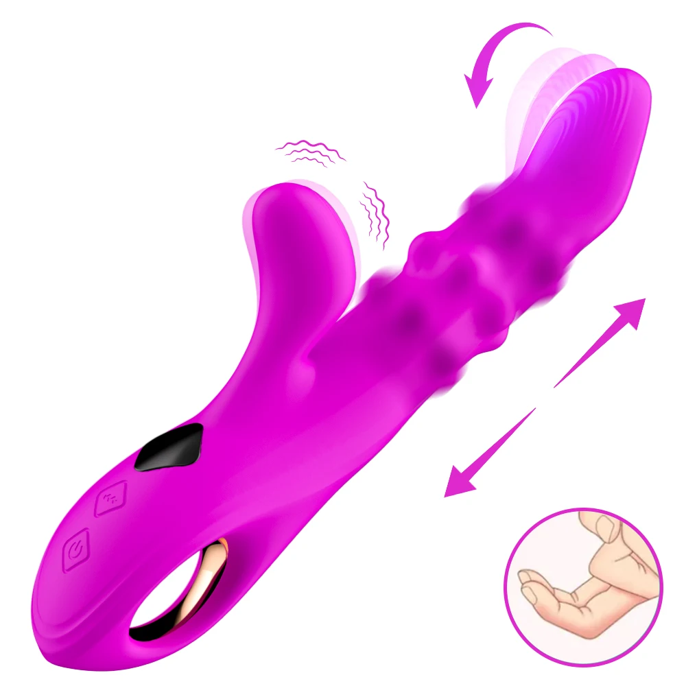 نمط جديد G بقعة هزاز للنساء التجاعيد محفز الاهتزاز المهبل البظر الاستمناء دسار هزاز الكبار الجنس لعب 18 #1