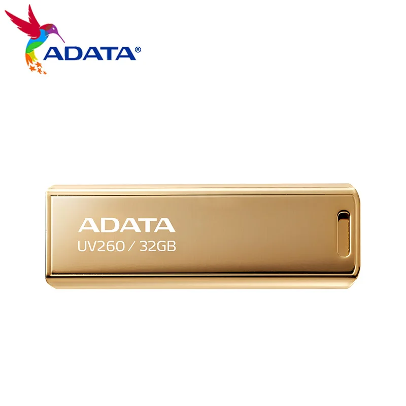 Original USB 2.0 ADATA UV260 USB Flash Drive 32GB High Speed USB Memory Stick Metal Mini U Stick CLASSIC Pendrive