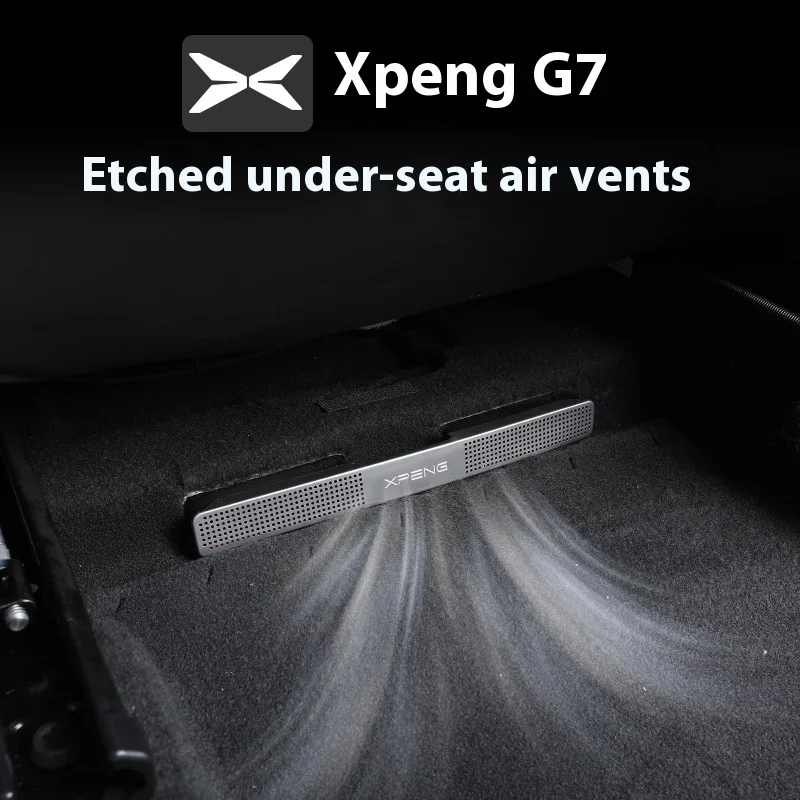 

Для XPeng G7 Xiaopeng G7 под сиденьем, вентиляционная крышка кондиционера, защита от клопов, аксессуары для внутренней модификации, защитная крышка