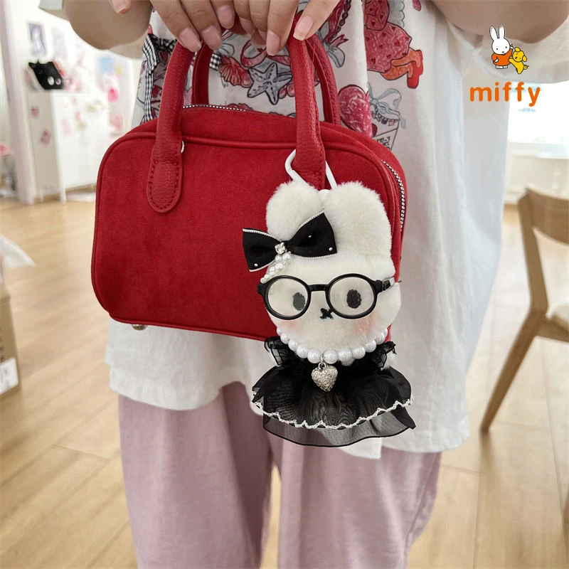 Kawaii ميفي أفخم دمية الكرتون الدوبامين تنورة سوداء رقيق محشوة اللعب الإبداعية المفاتيح أنيمي اكسسوارات الفتيات الهدايا المثالية