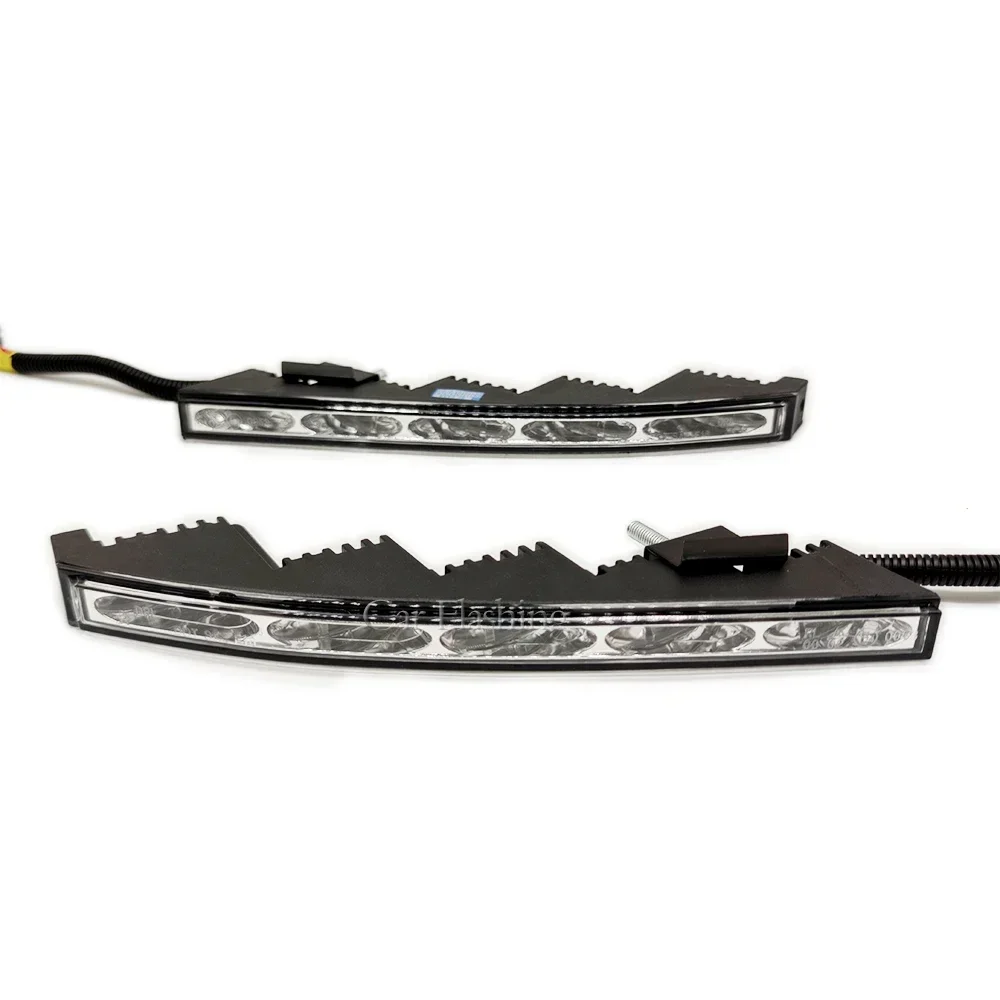 New！ New! Car LED DRL Daylights For Toyota Land Cruiser FJ200 2008 2009 2010 2011 2012 2013 Daytime Running light Front Bumper F