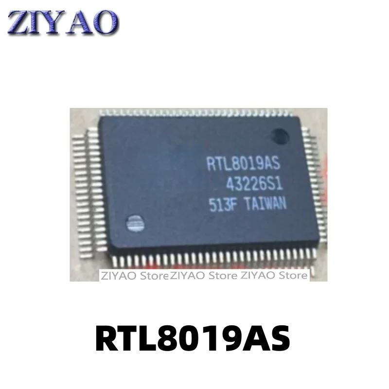 5PCS RTL8019 RTL8019AS RTL8019AS-LF QFP100 Ethernet Controller Chip