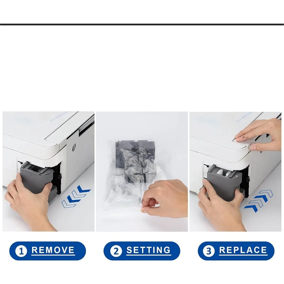 A013 2pack E-04D1 Ink Maintenance Box Replacement for ET-15000 ET-4750 ET-4850 ET-3760 ET-4760 ET-3850 ET-3750 ET-3710