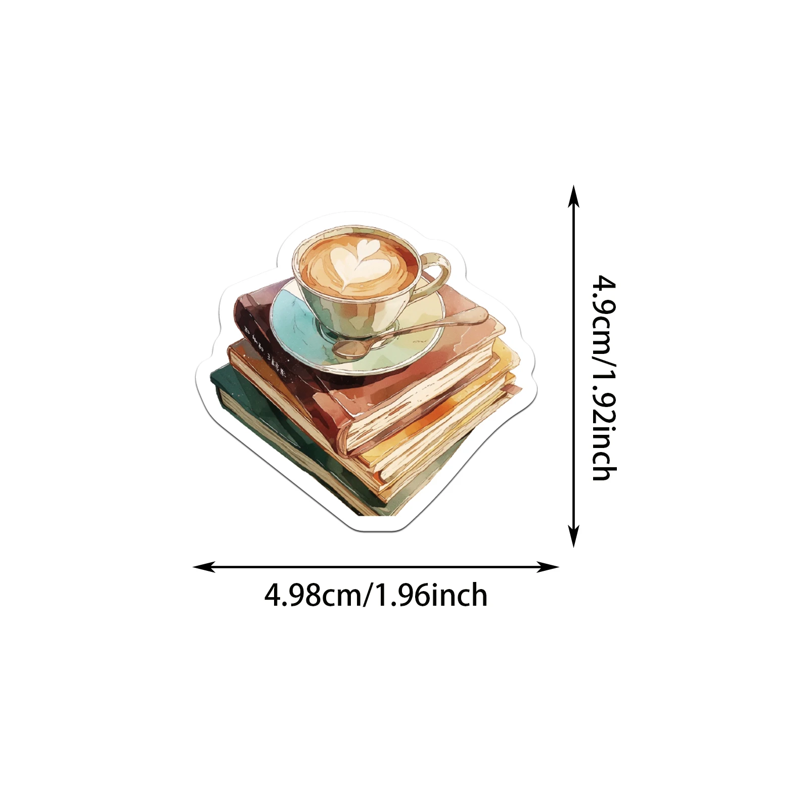 30PCS Retro Coffee Series Sticker Pack Exquisite Hand Account Material Phone Case Laptop Luggage Bottle Waterproof Stickers
