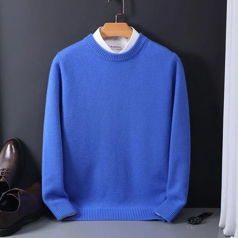 Bright blue O-collar