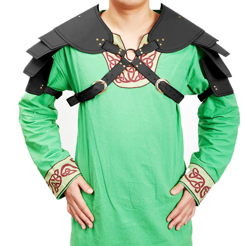 

Medieval Viking Warrior Shoulder Armor Gladiator Samurai Knight Pauldrons Vintage War Gear Party Carnival Cosplay Accessories