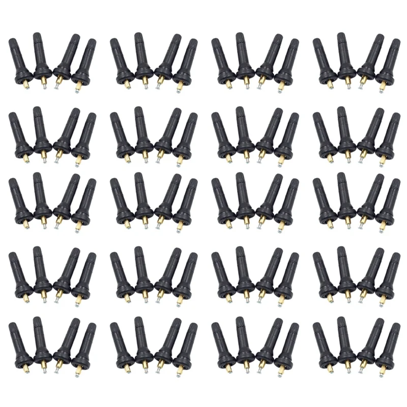 

80Pcs Type Tire Pressure Sensor Tpms Valve Stem Nozzle For Chevrolet Renault Ford