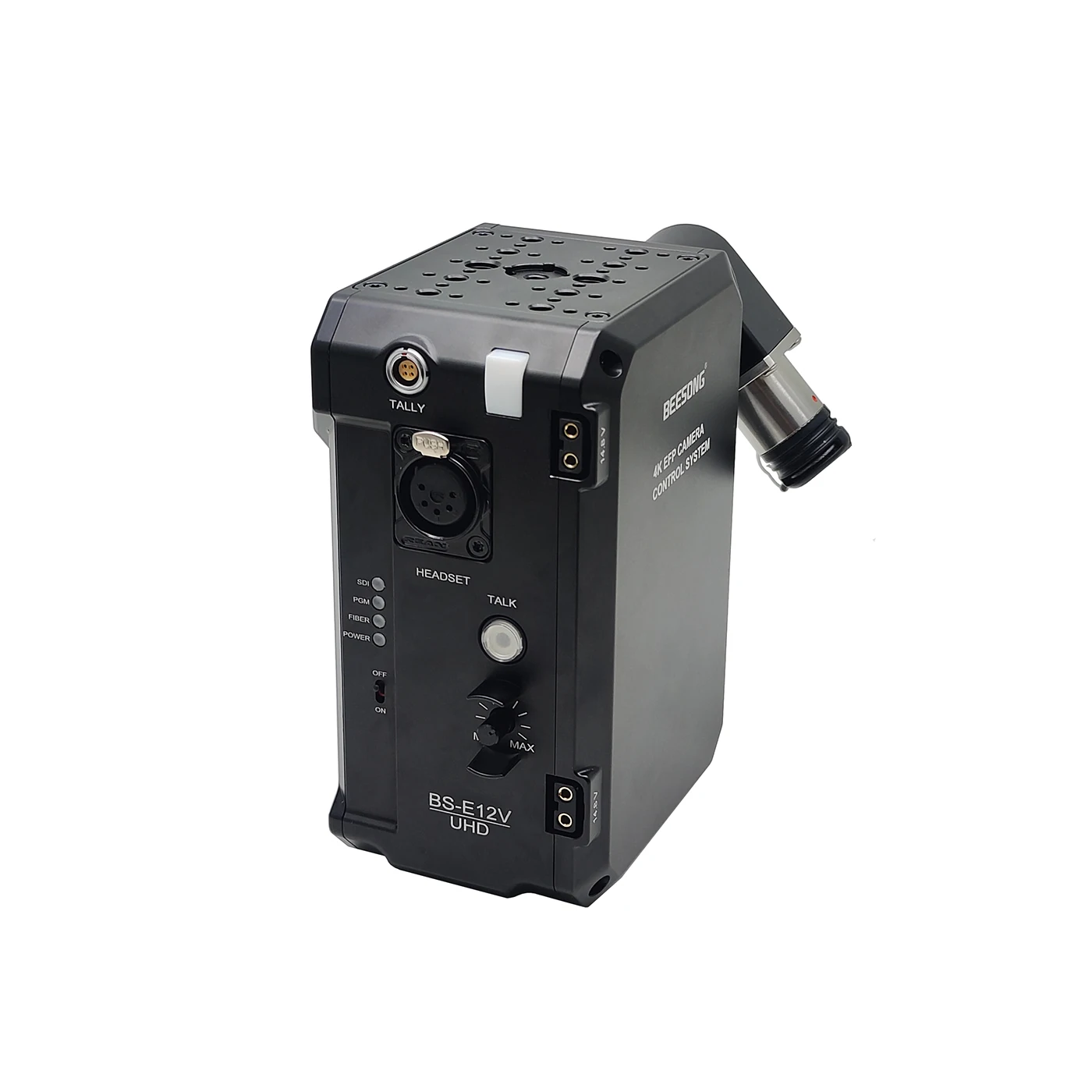 12G EFP remote  xlr 5 pin audio  intercom headset tally 700 meters power 12G EFP Fiber Optic transmitter receiver converter