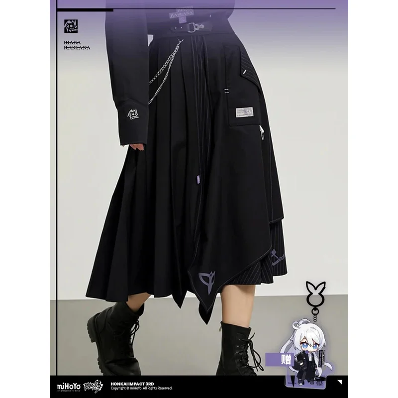 ss23Mihoyo Kiana Kaslana Theme Of Time Gravel Chasing Light Skirt Herrscher Of Flamescion