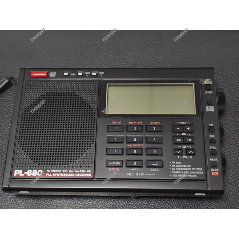 Full Band Shortwave Radio Digital Modulation Secondary Conversion Receiver for Radio Enthusiasts