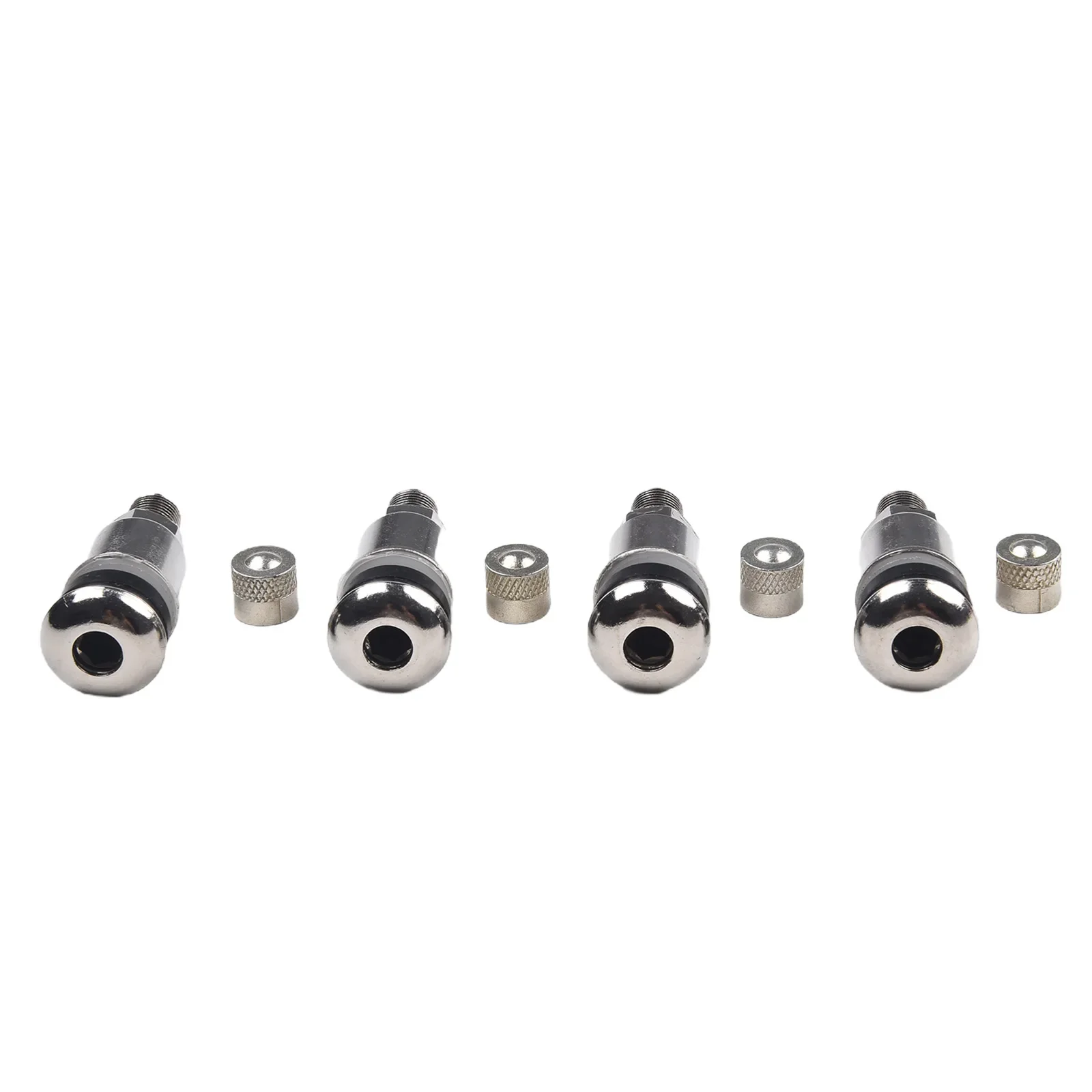 

Pack Of 4 Metal Valves 11.3 Mm Steel Valves Rim Valve Car Valve Tire Valve 2024 Hot Sale Brand New And High Quality