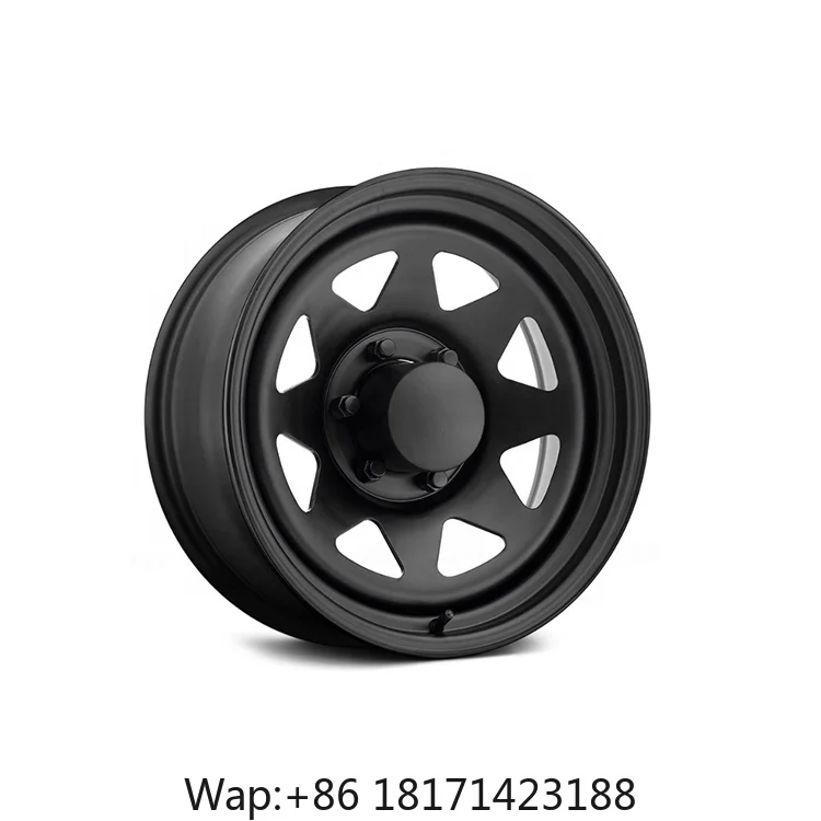 【Hot】Direct Selling 4x4 Series High Performance 15X10 Steel Wheels Rims 4x4 off Road Wheels