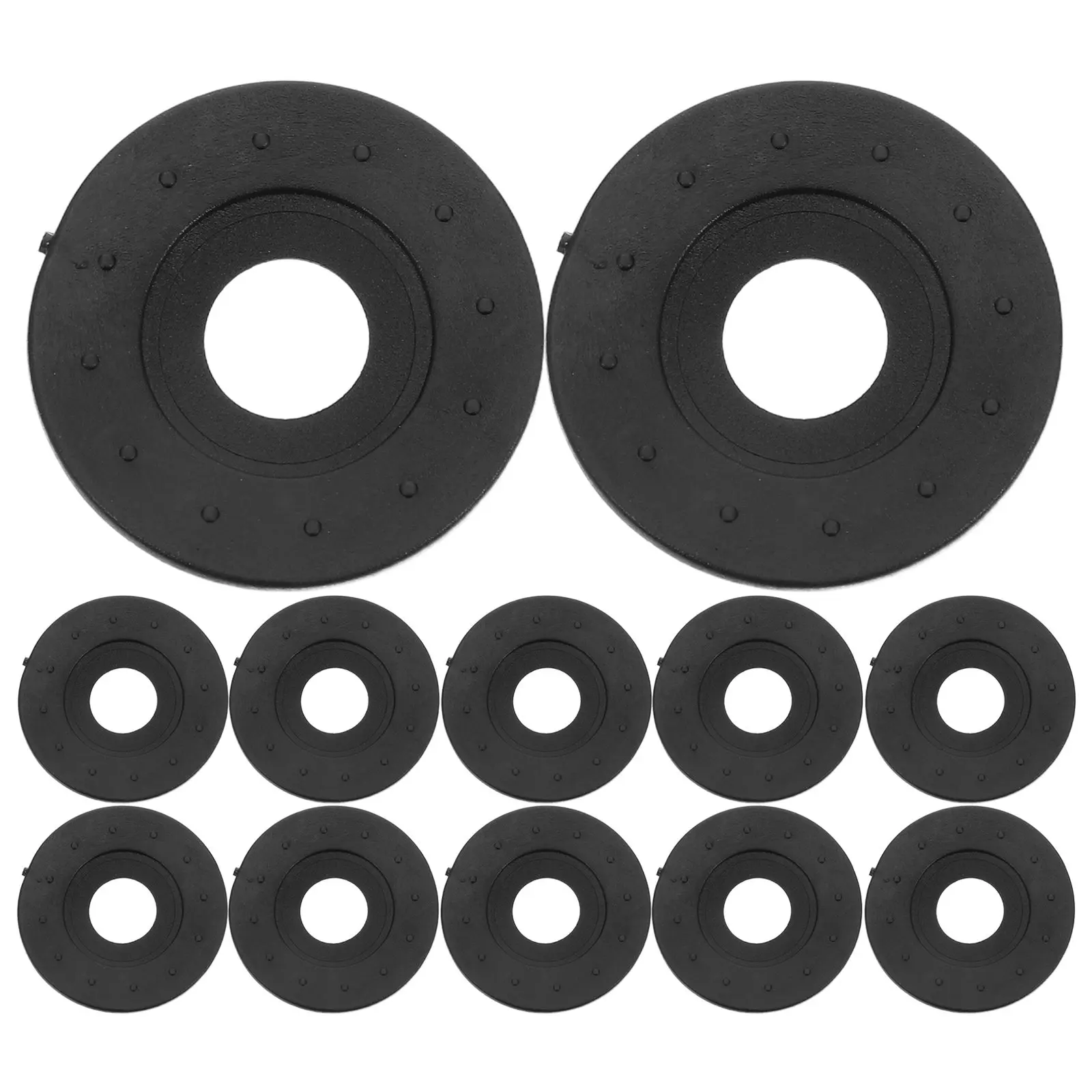 200Pcs Rubber Clock Washers Gaskets for Clock Mechanism Repair DIY Replacement Parts