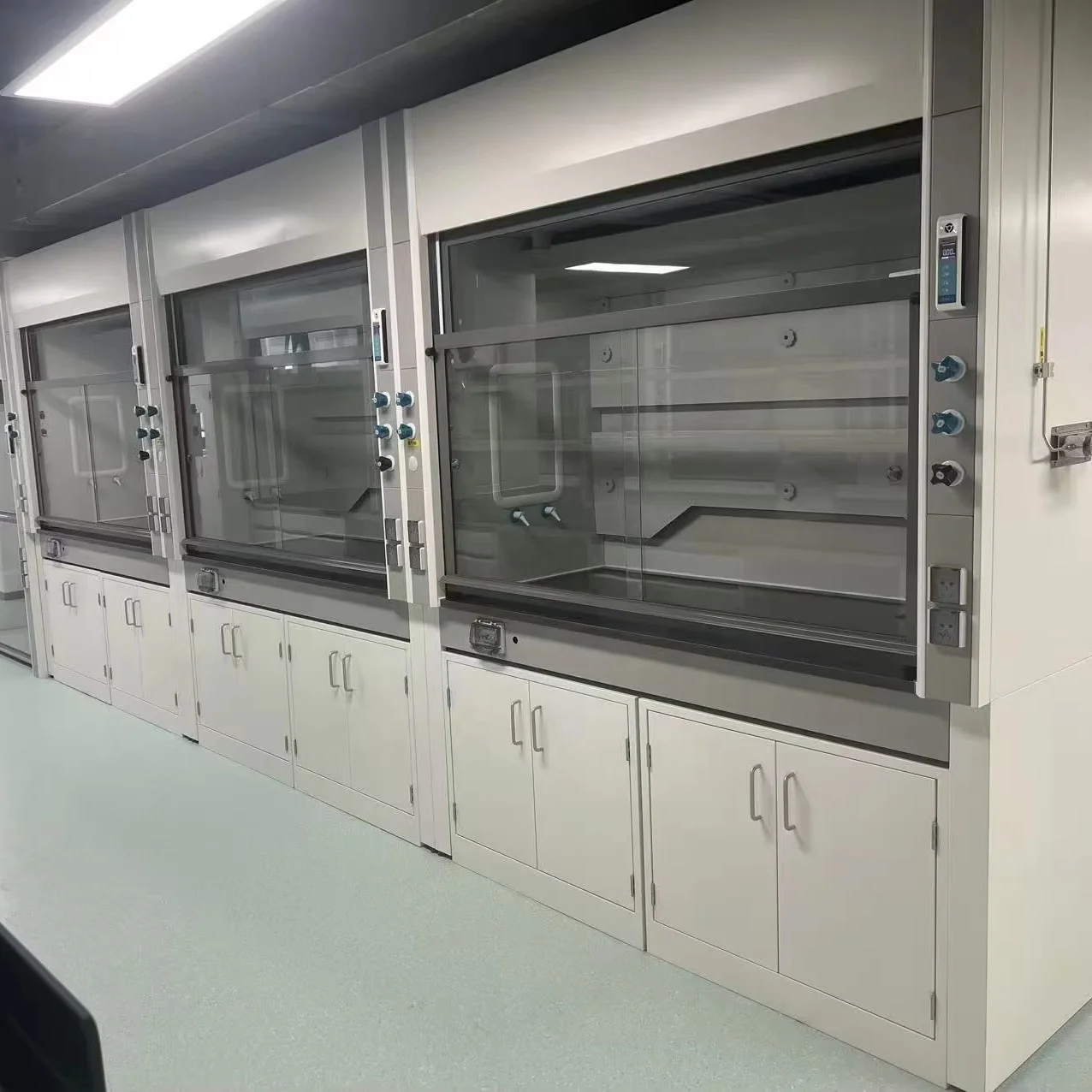 Laboratory Fume Hood Ventilation Hood Steel Hood Chemical Extractor Equipment Customize Laboratory Equipment