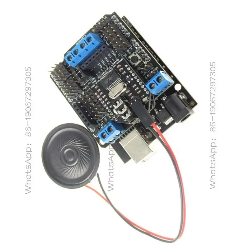 Xujun1105641611  5PCS   Text To Speech MP3 Module for Speaker 0.5W8Ohm