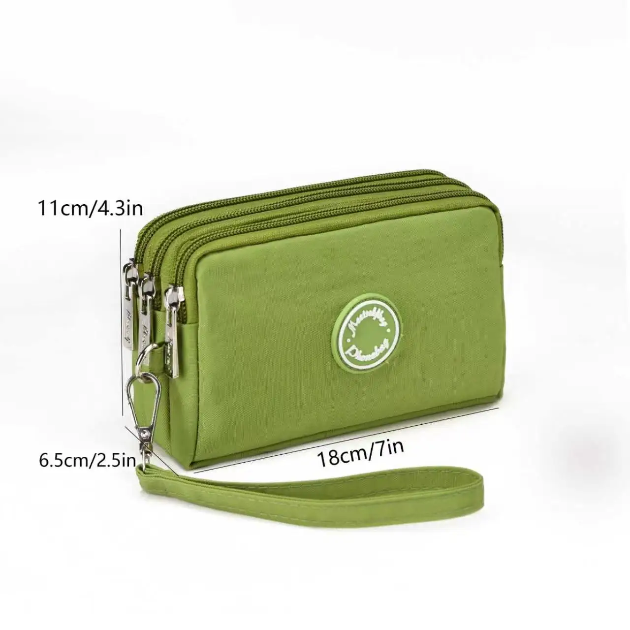 New fashionable hand-held pouch for storing small change and mobile devices