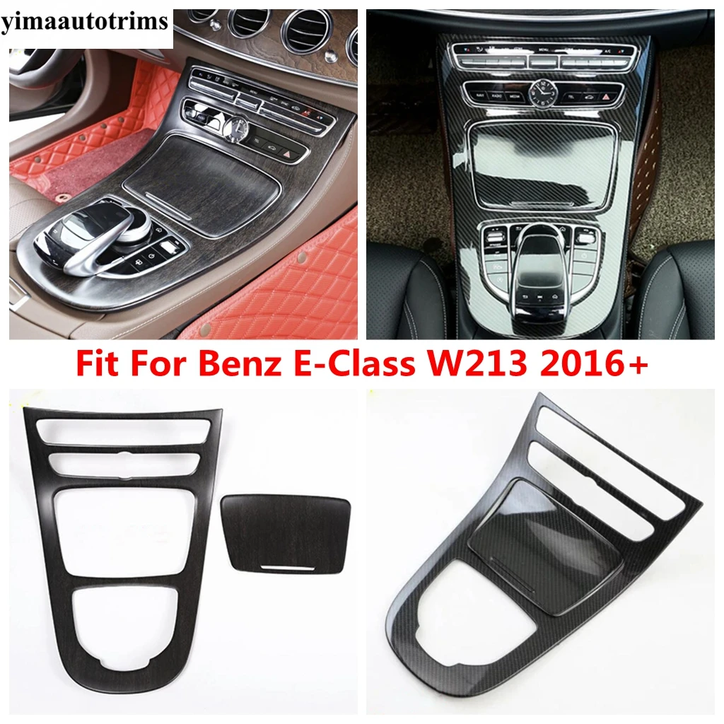 

Central Control Air AC Conditioning Panel Gear Shift Cover Trim For Mercedes Benz E Class E-Class W213 2016 - 2021 Accessories