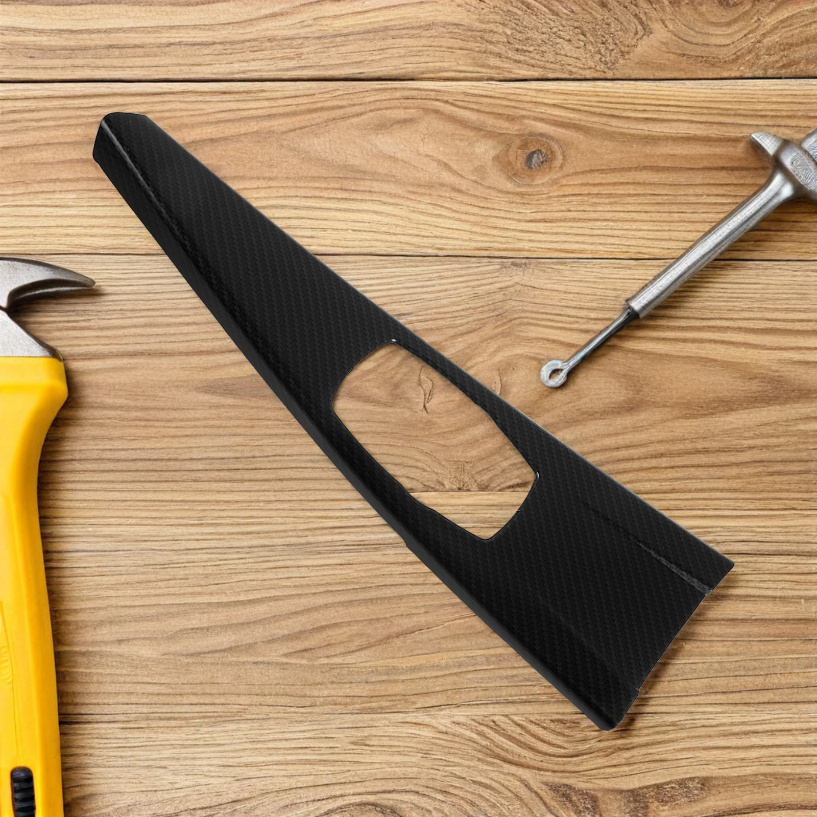 

Car Multi-Media Panel Cover ABS Sturdy Material Easy Installation Compatible for Bmw Interior Decor Trim