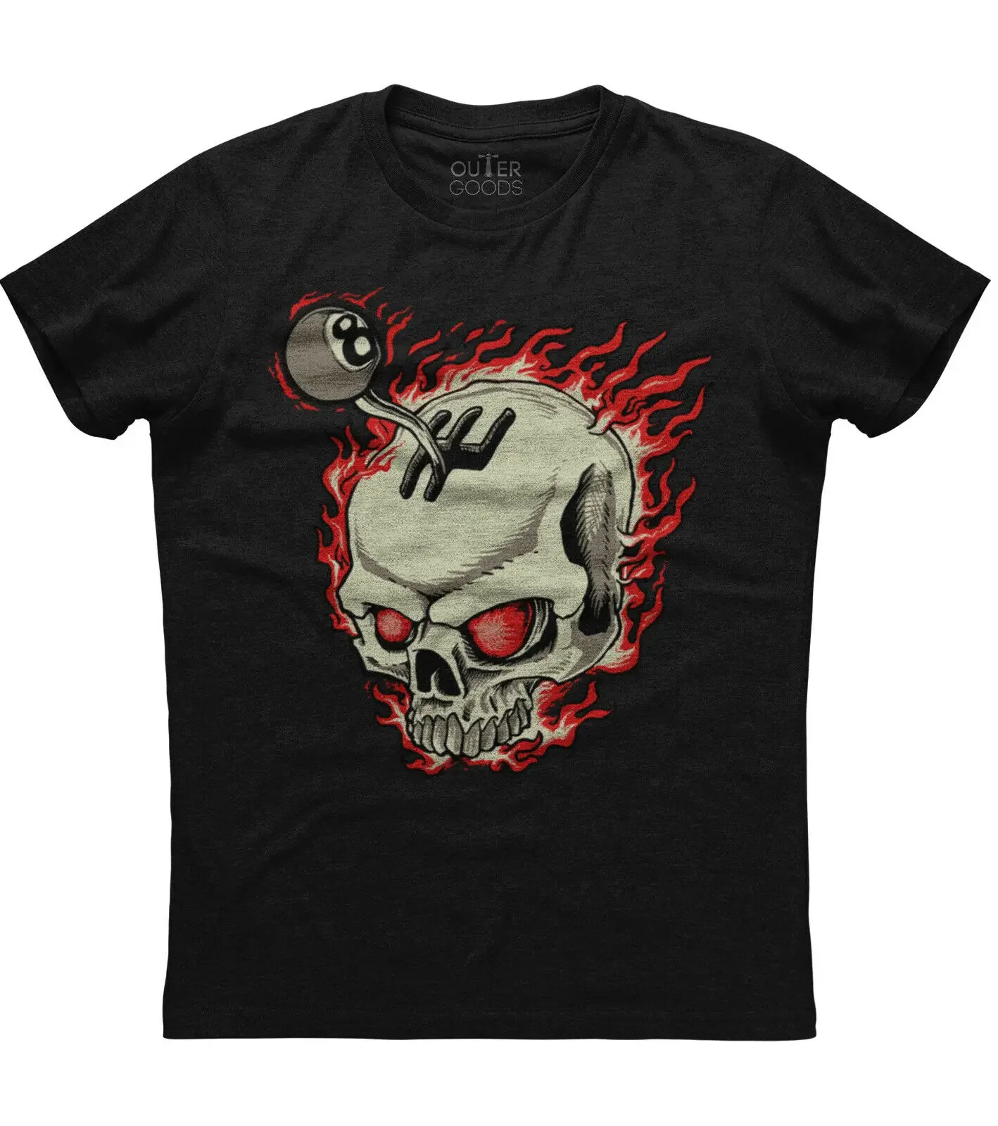 Gear Lever on Skull. Driver Personalized Printed T-Shirt. Summer Cotton O-Neck Short Sleeve Mens T Shirt New S-3XL