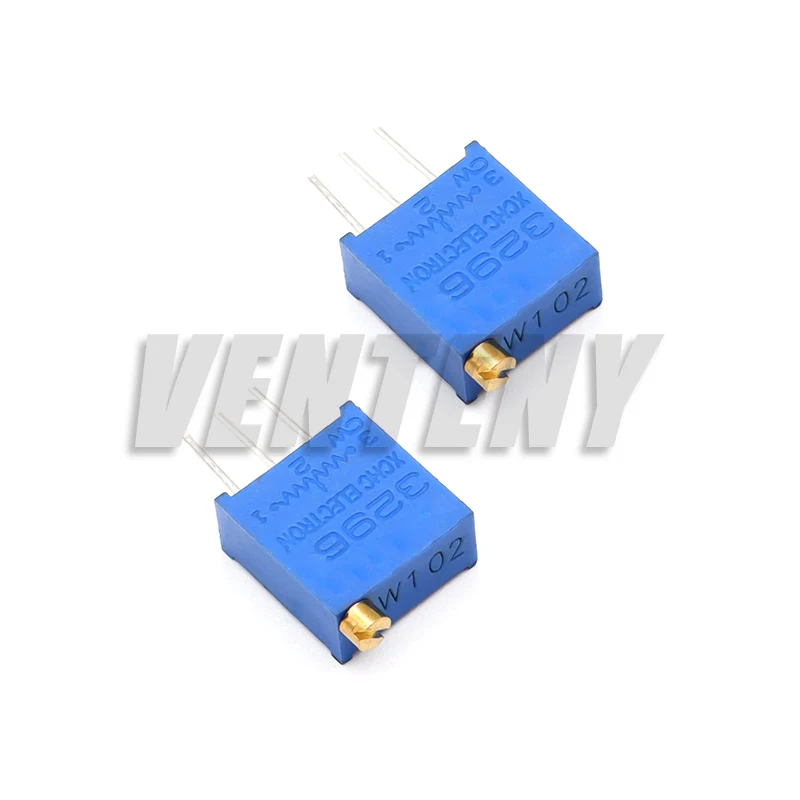 10 sztuk 3296W potencjometr precyzyjnie regulowany rezystancja wieloobrotowe przycinanie 1K 2K 5K 10K 100K 103 100R potencjometr trymera