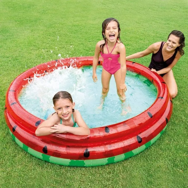 Intex 58448NP-inflatable pool watermelon 168x38 cm-swimming pool to enjoy playing in summer