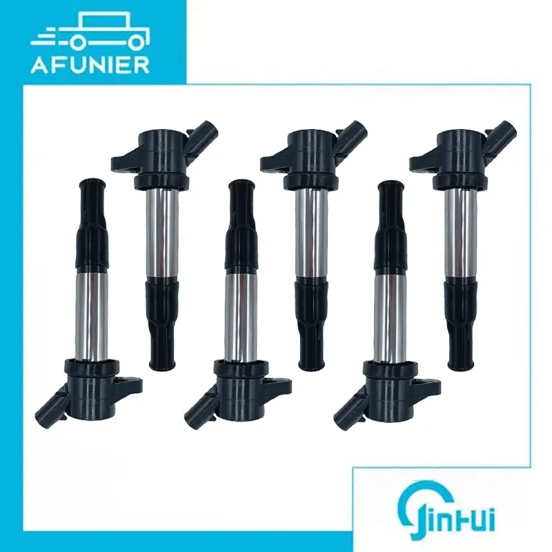 6Pcs Ignition Coil For JAC S2 S3 1.5L Heyue RS A30 A138 J3 J4 J5 J6 Refine M2 Tongyue 1.3L Lifan X60 720 1.8L OE No.:96414260