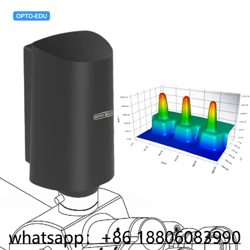 OPTO-EDU A59.3820 3D Super EDF Auto-Focus Measuring HD Digital Microscope Cam·era