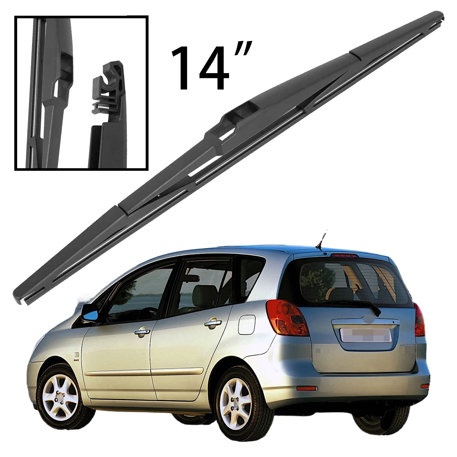 

14" Rear Windshield Windscreen Washer Wiper Blade For Toyota Corolla Verso E120 2001-2004 Car Accessories Accsesories