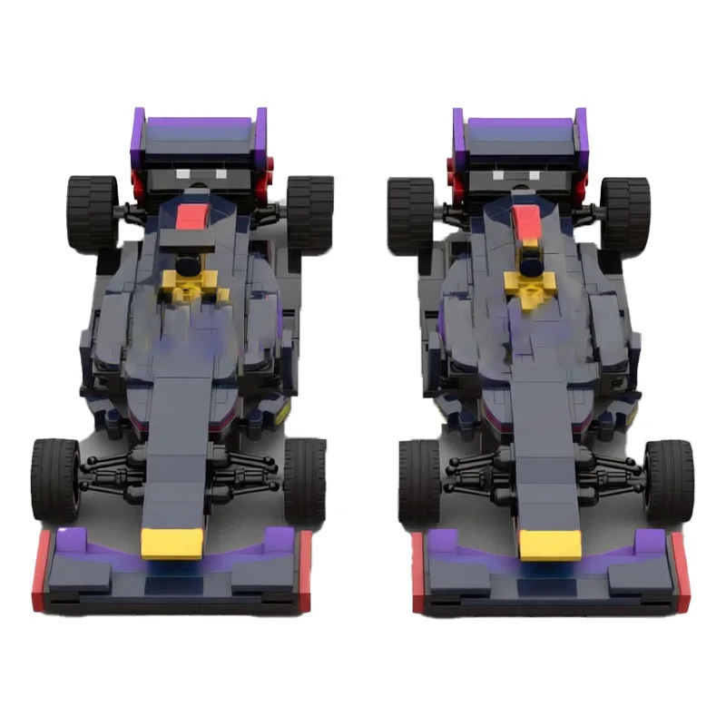 251 PCS Supercar Red B9 MOC Customize Modular Building Block Creative Design Educational Learning Toy DIY Boys Toy Birthday Gift