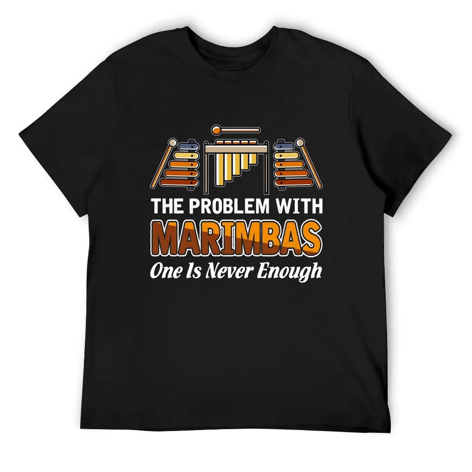 Funny Marimbas T-Shirt vintage clothes blacks black t-shirts for men