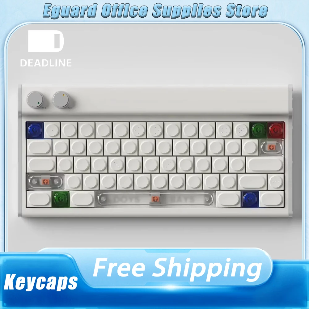 

Оригинальные игрушки DEADLINE DOYS, прозрачные колпачки для клавиш, набор матовых строительных блоков, колпачки для механической клавиатуры, аксессуары для ПК на заказ