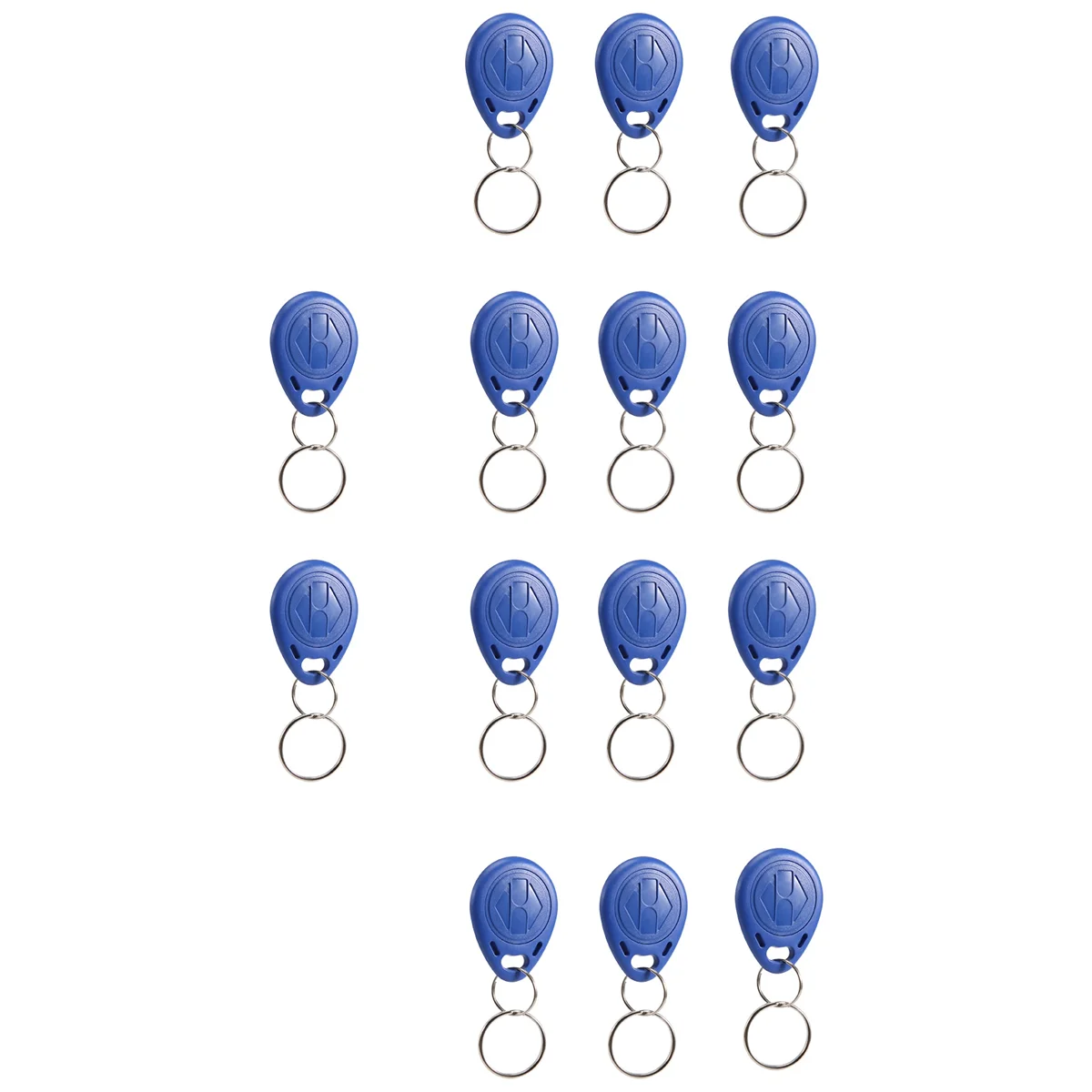 A93P 50 PCS Writable 125KHz RFID Key Fob Proximity ID Card Token Tag Rewritable T5577 Universal